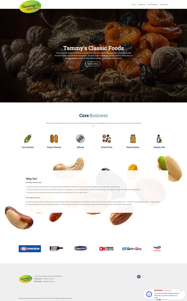 Tammys Classic Foods